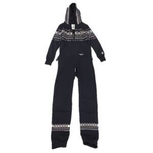 The Norwegian Original Onepiece Lusekofte Onesie Scandi Nordic Print Jumpsuit